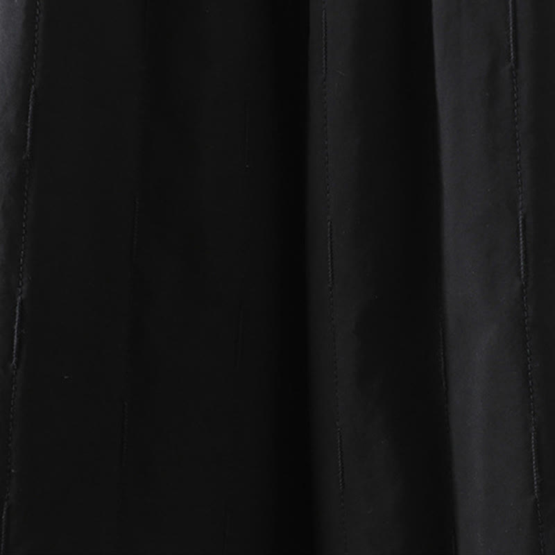 Spodnie harem damskie z bawełny z kieszeniami i prostymi liniami w paski z Buddha Stones - image 10