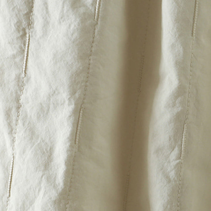 Spodnie harem damskie z kieszeniami i bawełnianą podszewką z polaru z motywem Buddha Stones w proste linie i paski - image 20