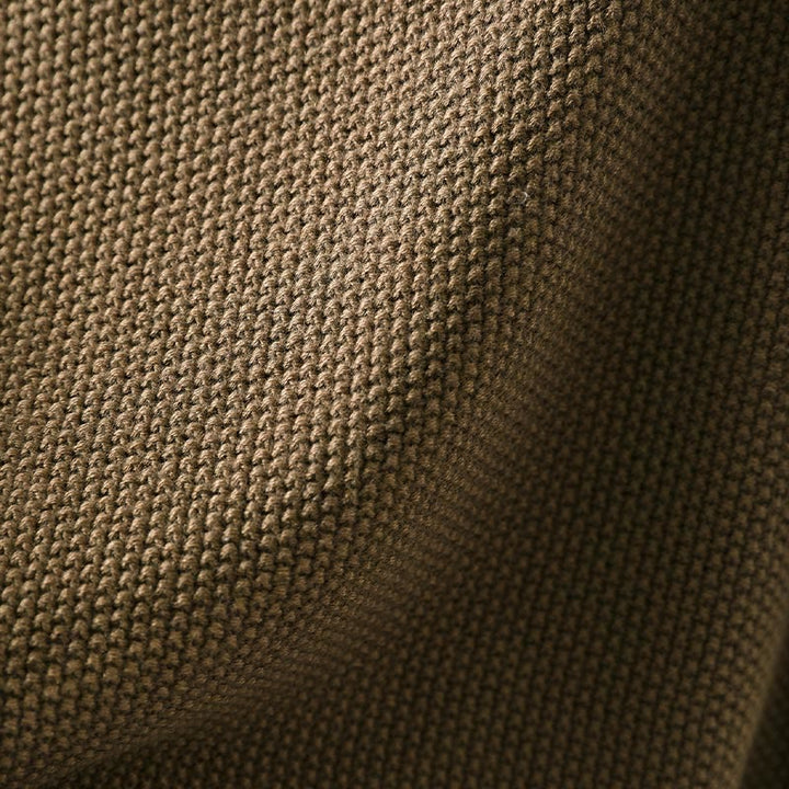 Sweter kardigan z długim rękawem i bawełny z motywem Buddha Stones, z kwiatowymi guzikami i długimi rękawami - image 15