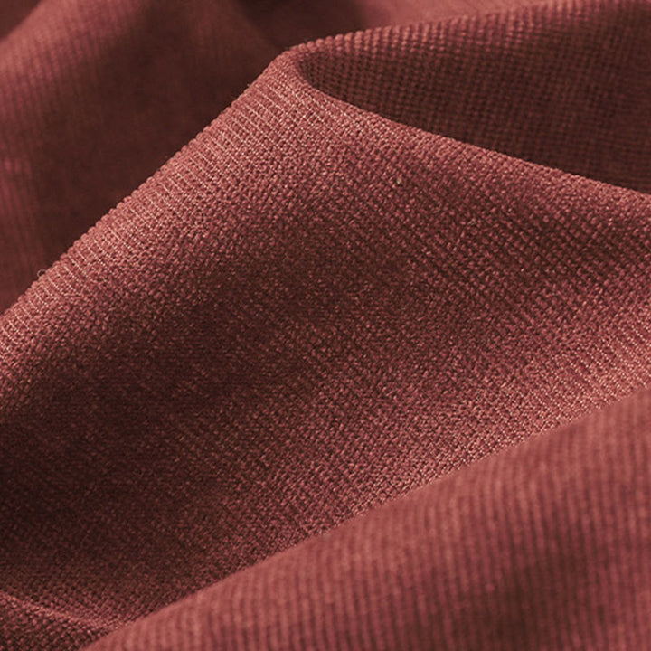 Sukienka midi damska z długim rękawem i kieszeniami, zimowa, bawełniana, z wysokim kołnierzem i Buddha Stones - image 14