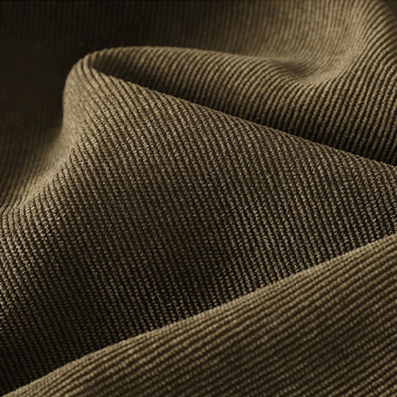 Sukienka midi damska z długim rękawem i kieszeniami, zimowa, bawełniana, z wysokim kołnierzem i Buddha Stones - image 20