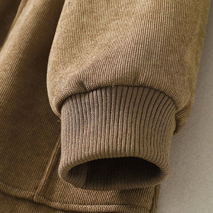 Sukienka midi damska z długim rękawem i kieszeniami, zimowa, bawełniana, z wysokim kołnierzem i Buddha Stones - image 4