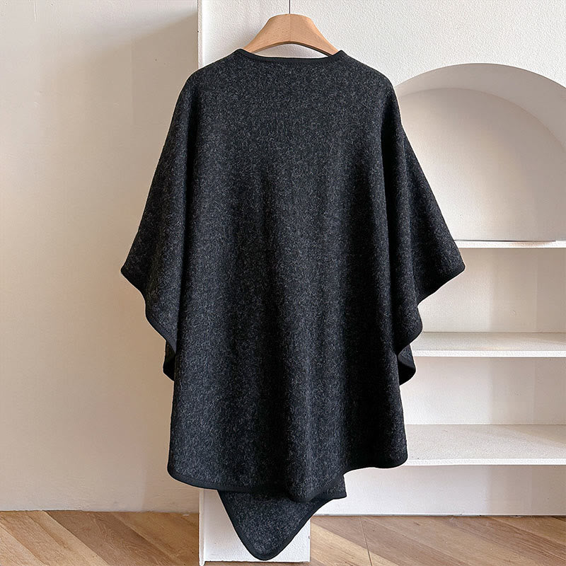 Zimowy, jednolity kolor, ciepły i przytulny, rozdzielony szal z Buddha Stones - image 11