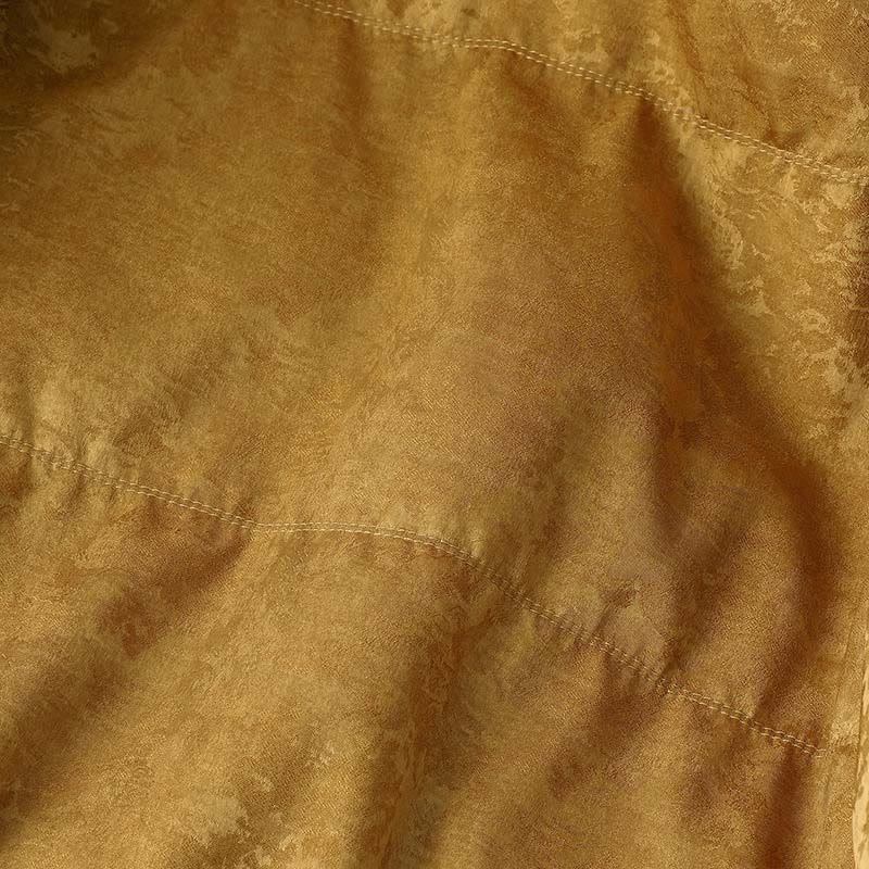 Buddha Stones Żakardowa kurtka damska z długim rękawem, grubym wykończeniem i kieszeniami, z guzikami w kolorze ciemnego wzoru - image 9