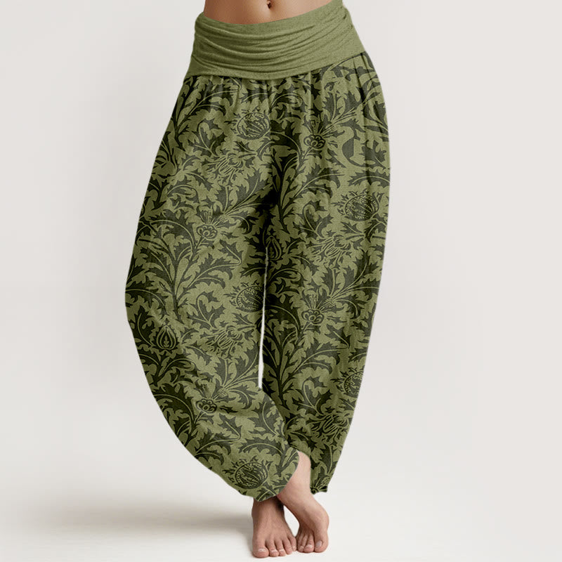 Buddha Stones z ząbkowanymi liśćmi - DarkOliveGreen - US16, UK/AU20, EU48 (3XL) - image 8