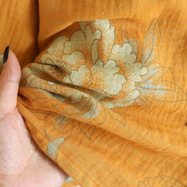 Buddha Stones, 2 sztuki, kardigan z nadrukiem żaby, długi rękaw, spodnie, kieszenie, bawełniany komplet  - image 13