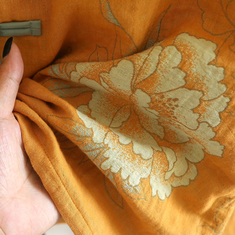 Buddha Stones, 2 sztuki, kardigan z nadrukiem żaby, długi rękaw, spodnie, kieszenie, bawełniany komplet  - image 8