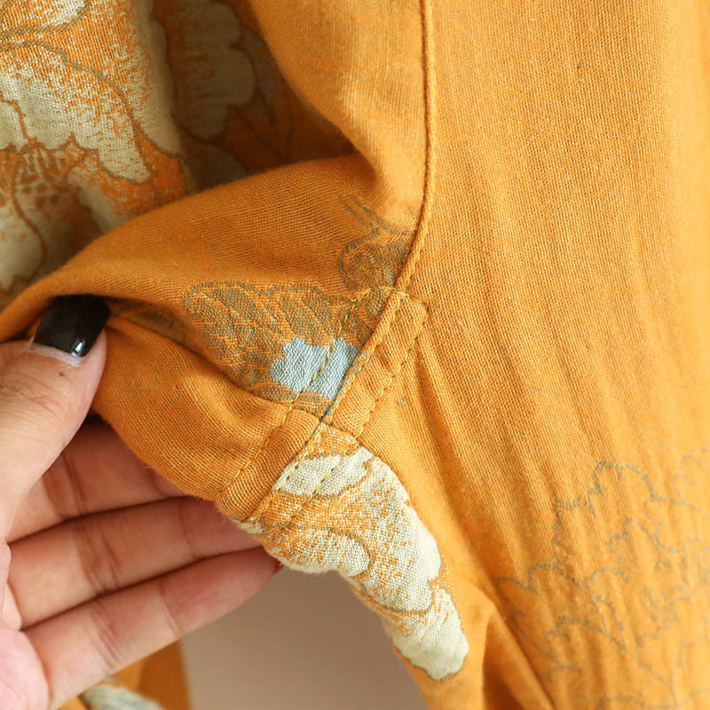 Buddha Stones, 2 sztuki, kardigan z nadrukiem żaby, długi rękaw, spodnie, kieszenie, bawełniany komplet  - image 10