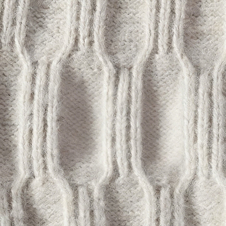 Zimowy, czarny sweter męski z długim rękawem i stójką w kolorze czarnym z motywem Buddha Stones - image 5