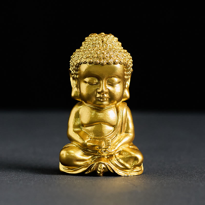 Buddha Stones, posąg Buddy Tathagaty, magnes na lodówkę, dekoracja domu - image 1