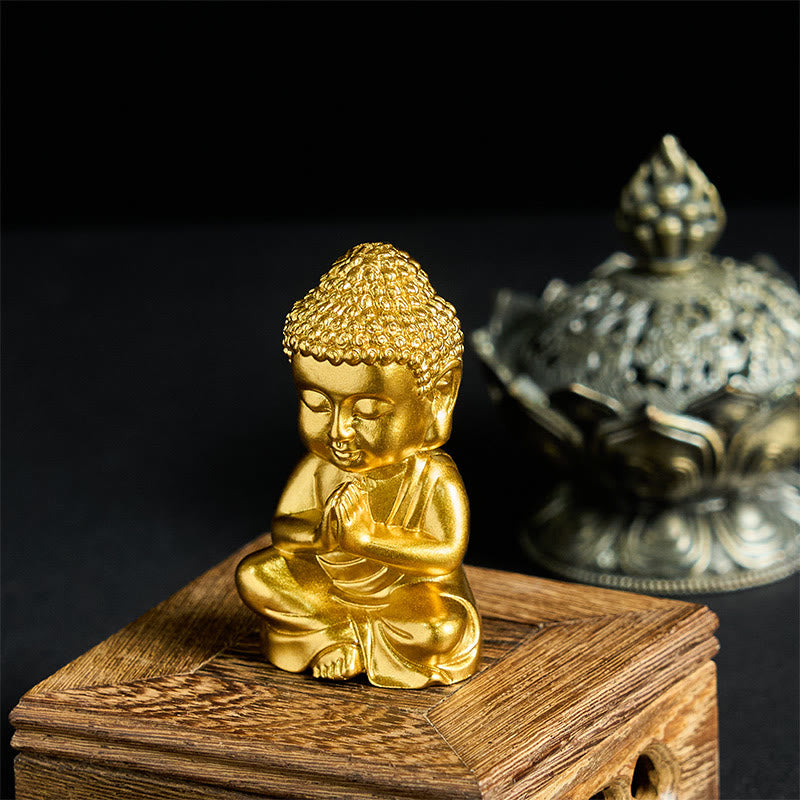 Buddha Stones, posąg Buddy Tathagaty, magnes na lodówkę, dekoracja domu - Styl A2 4,1*7*3 cm (z magnesem z tyłu) - image 6