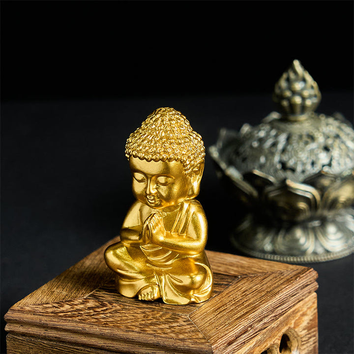 Buddha Stones, posąg Buddy Tathagaty, magnes na lodówkę, dekoracja domu - Styl A2 4,1*7*3 cm (z magnesem z tyłu) - image 6