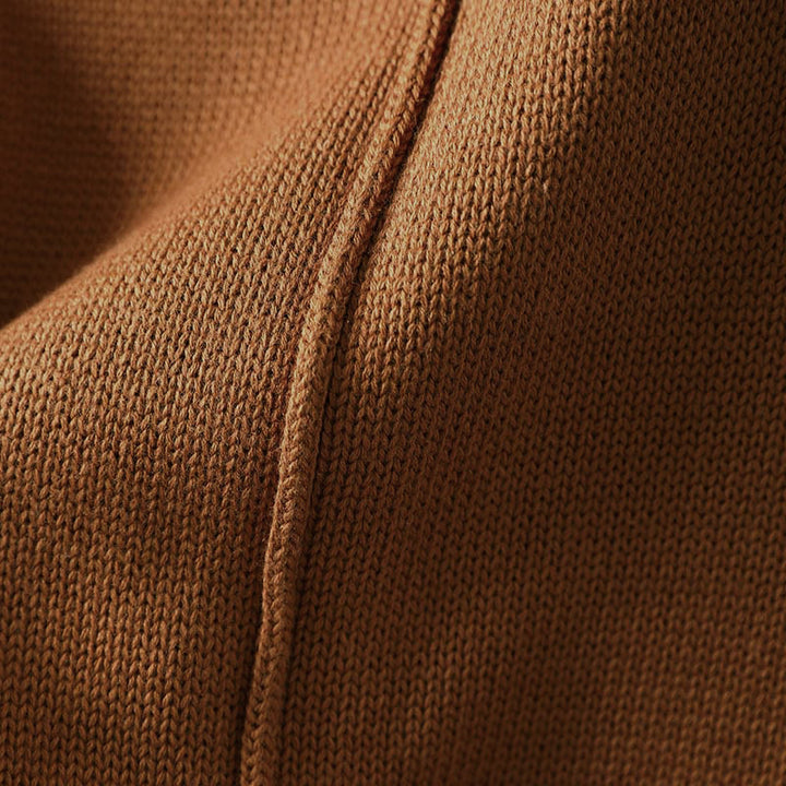 Kardigan damski z dzianiny z długim rękawem typu nietoperz, z kwiatowymi guzikami w kształcie Buddha Stones - image 14