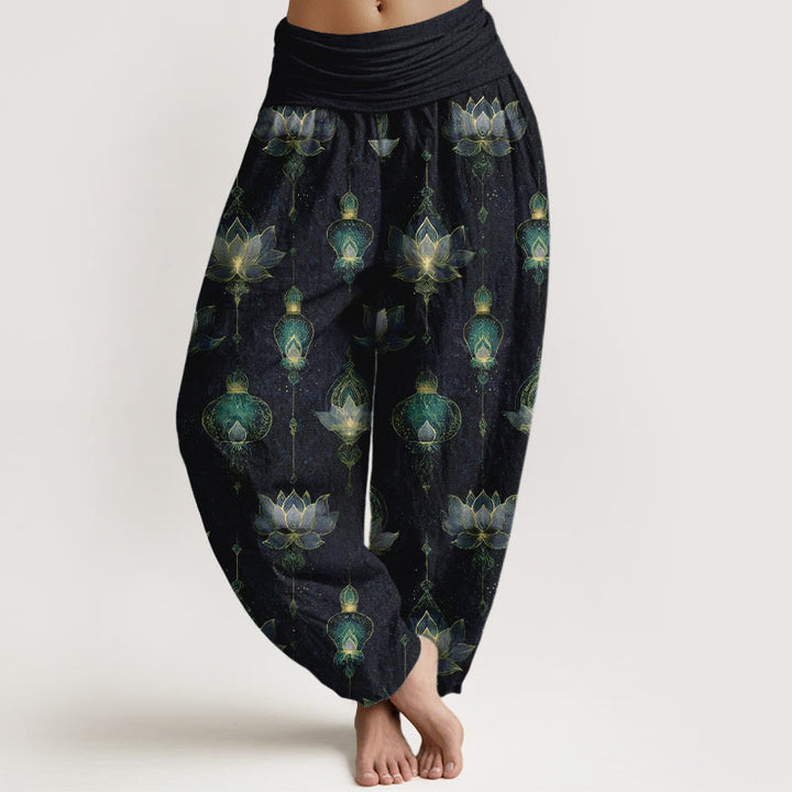 Buddha Stones z motywem latarenki i lotosu - MidnightBlue - US16, UK/AU20, EU48 (3XL) - image 5