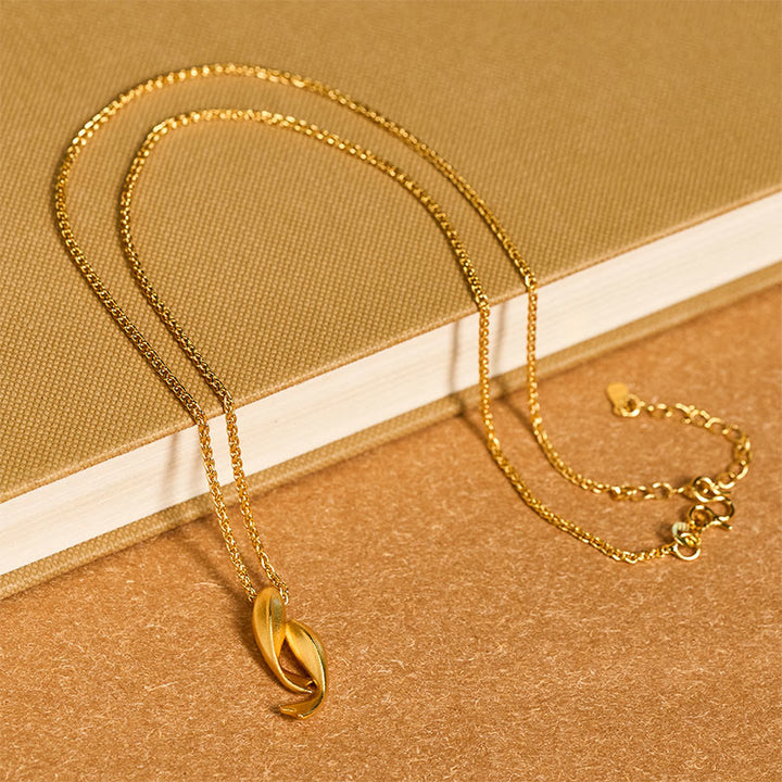 Naszyjnik z podwójnymi rybami Koi z Buddha Stones , 24-karatowym złotem, mosiężny łańcuszek z wisiorkiem - image 4