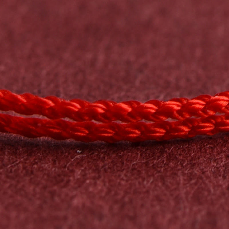 Bransoletka na kostkę z naturalnego jadeitu Hetian z klamrą pokoju i Buddha Stones - image 14