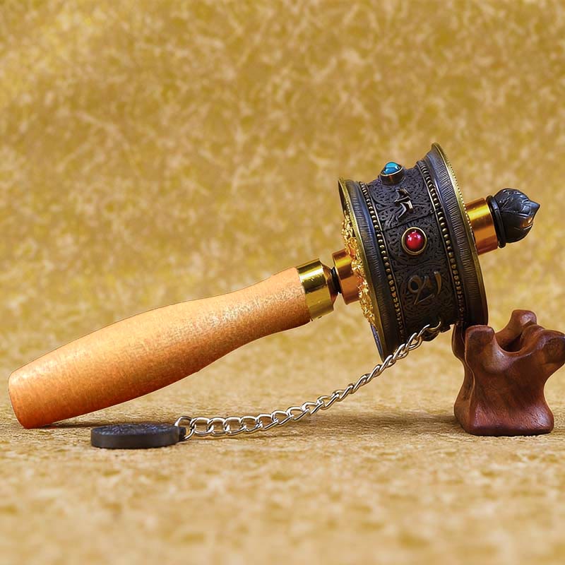 Tybetański Koła Modlitewne na Szczęście Ozdoba - image 4