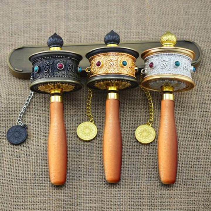 Tybetański Koła Modlitewne na Szczęście Ozdoba - image 8