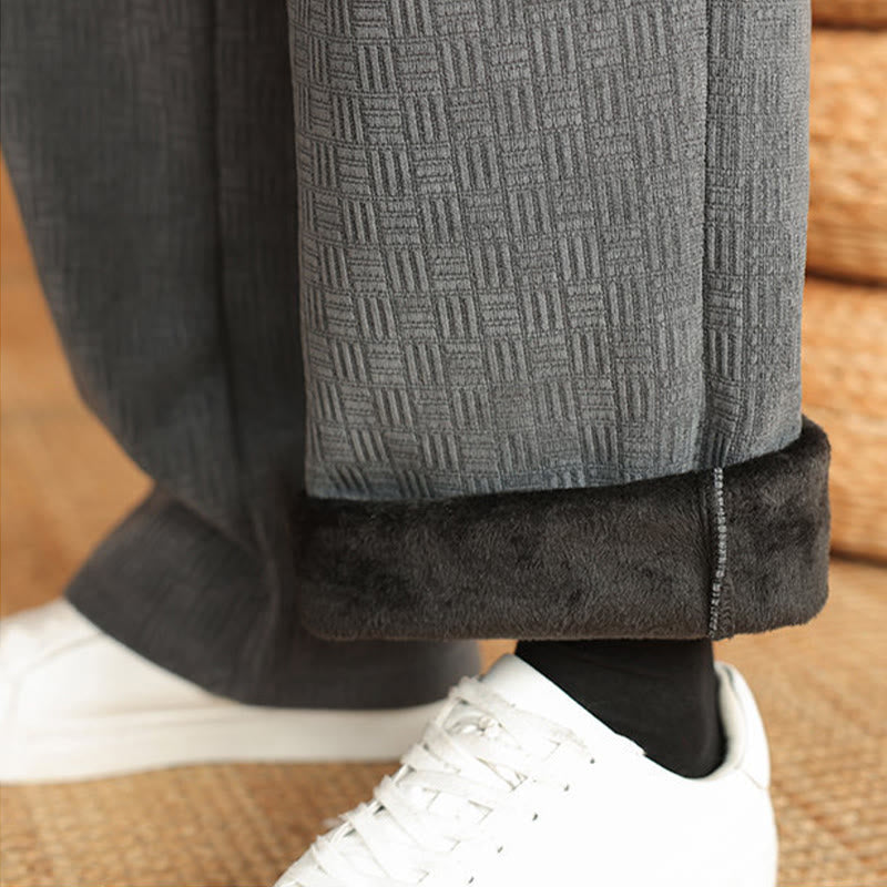 Buddha Stones, 2 szt., zimowy, solidny męski garnitur Tang, zapinany na guziki żabki, bawełniany, z długim rękawem, kurtką i spodniami, z kieszeniami - image 16