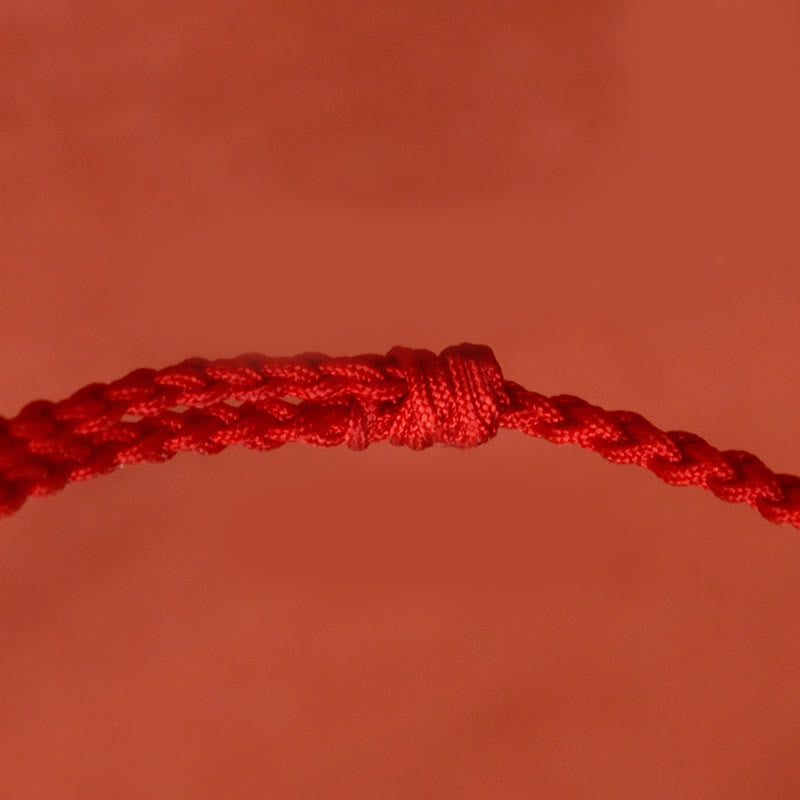 Bransoletka na kostkę z regulowanym sznurkiem i klamrą pokoju z Buddha Stones - image 8