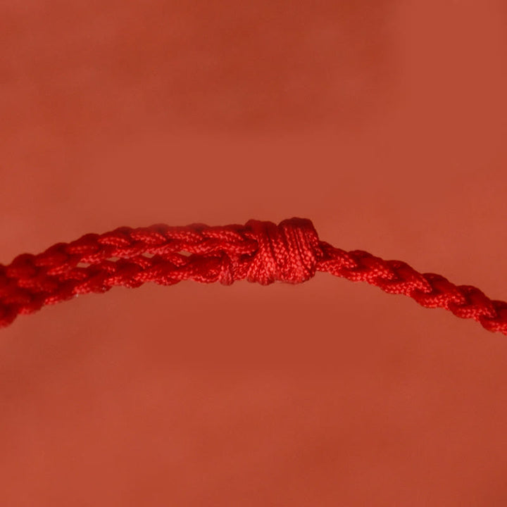 Bransoletka na kostkę z regulowanym sznurkiem i klamrą pokoju z Buddha Stones - image 8