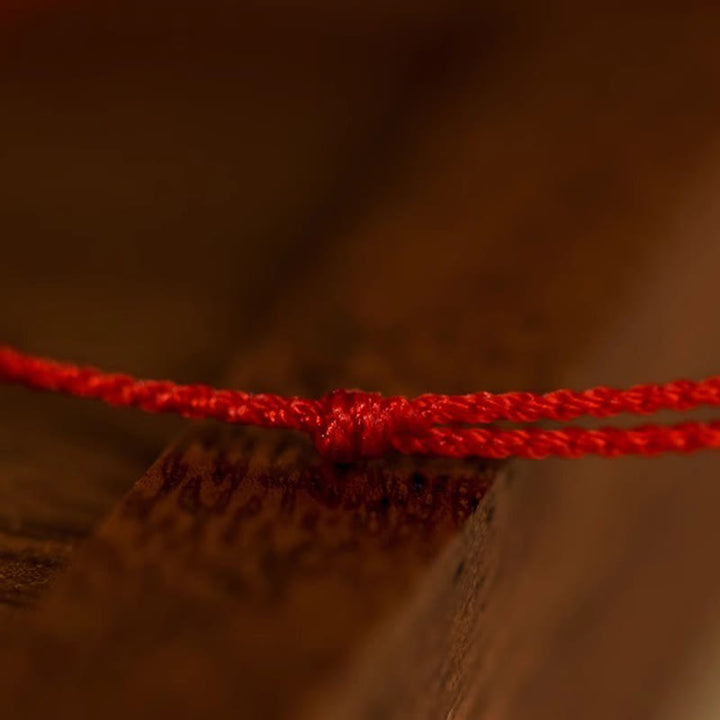 Bransoletka na kostkę z Buddha Stones, tykwy, jadeitu hetian, czerwonego sznurka, dobrobytu - image 14