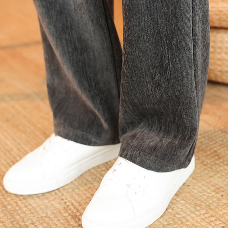 Buddha Stones, 2 szt., zimowy, gruby męski garnitur Tang, zapinany na guziki żabki, bawełniany sztruks, kurtka z długim rękawem i spodnie z kieszeniami - image 21