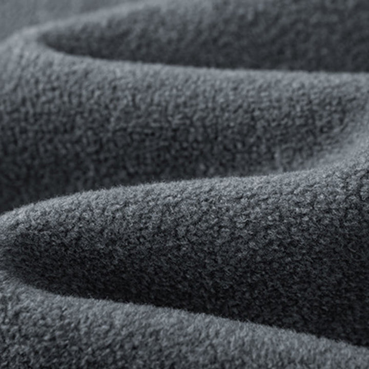 Bluza męska z kapturem z długim rękawem i bawełnianą podszewką z polaru "Buddha Stones" na jesień i zimę, zapinana na zamek - image 8