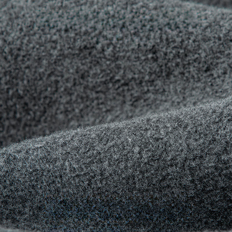 Bluza męska z kapturem z długim rękawem i bawełnianą podszewką z polaru "Buddha Stones" na jesień i zimę, zapinana na zamek - image 10