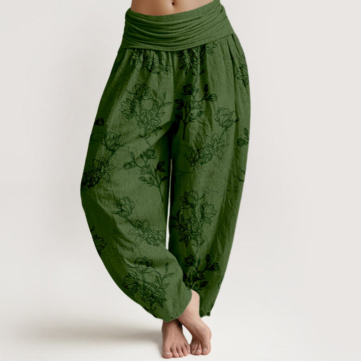 Spodnie Buddha Stones - Ciemnozielony - US16, UK/AU20, EU48 (3XL) - image 0