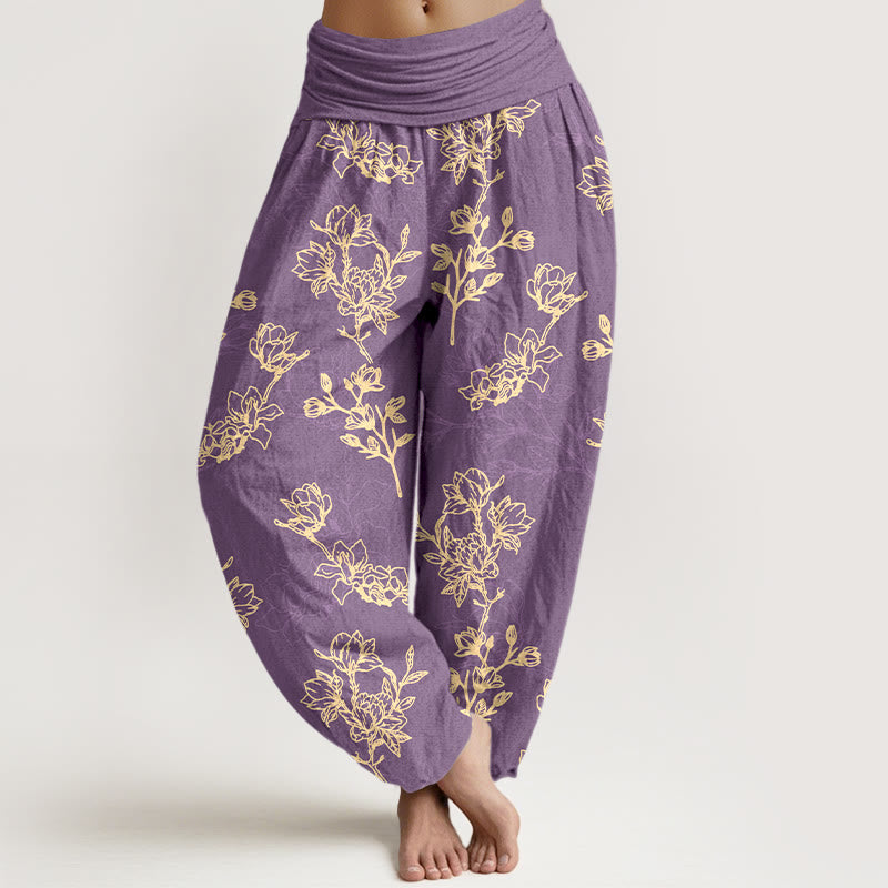 Spodnie Buddha Stones - Średniofioletowy - US16, UK/AU20, EU48 (3XL) - image 8