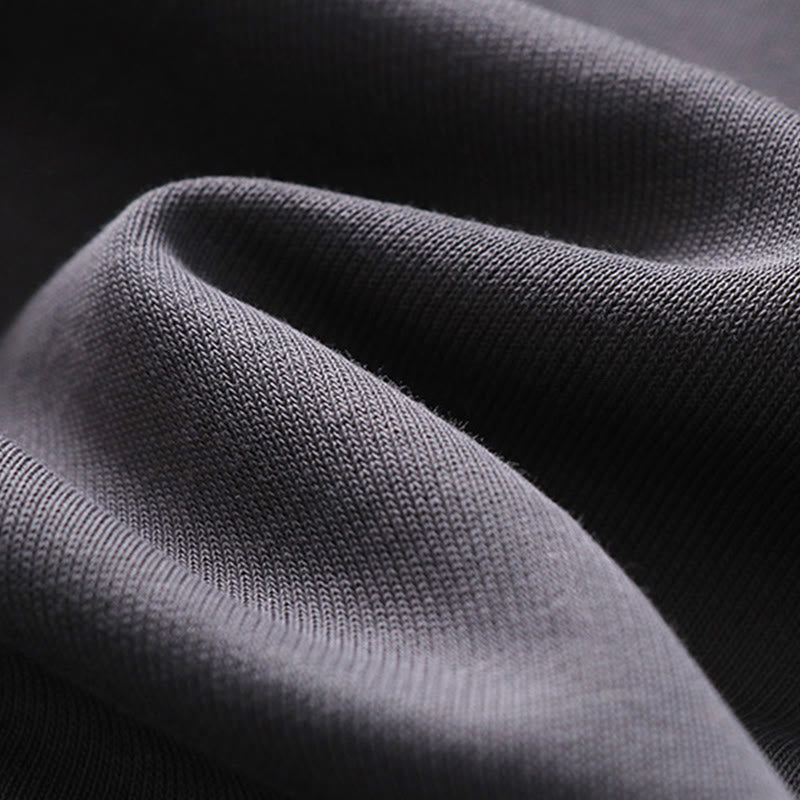 Buddha Stones bawełniane spodnie haremowe z kieszeniami, jesień/zima, jednolity kolor, ściągacz, polar, podszewka, elastyczny pas - image 7