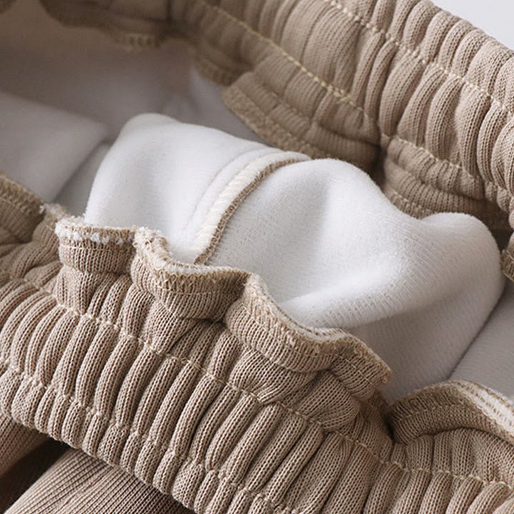 Buddha Stones bawełniane spodnie haremowe z kieszeniami, jesień/zima, jednolity kolor, ściągacz, polar, podszewka, elastyczny pas - image 14