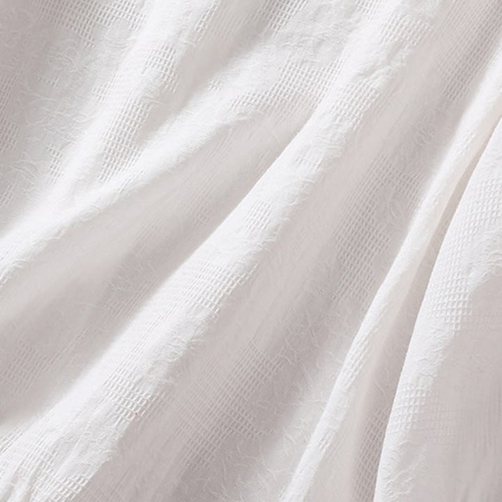 Bluza damska z kapturem z długim rękawem i żakardowym nadrukiem "Buddha Stones Fall" z guzikami i bawełny - image 29