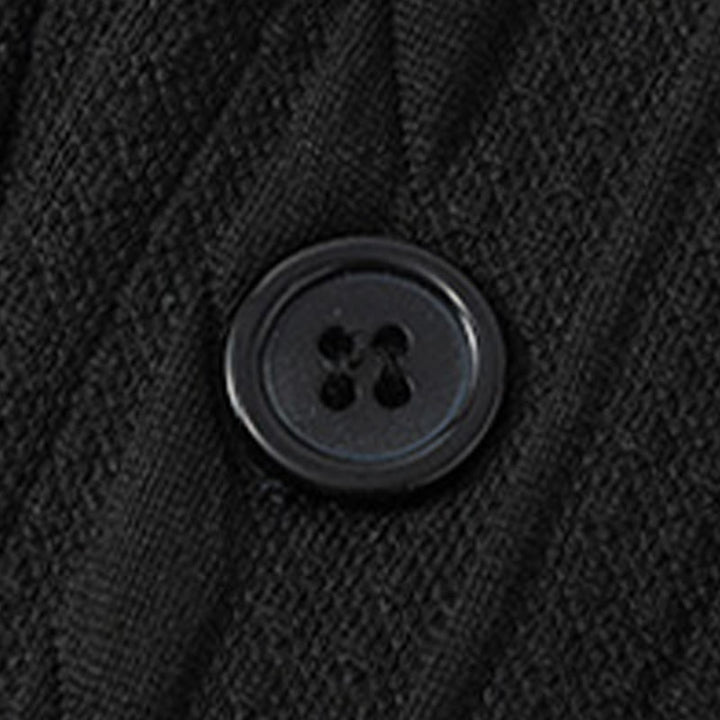 Bluza męska z kapturem z długim rękawem i guzikami w kolorze Buddha Stones na jesień i zimę - image 11