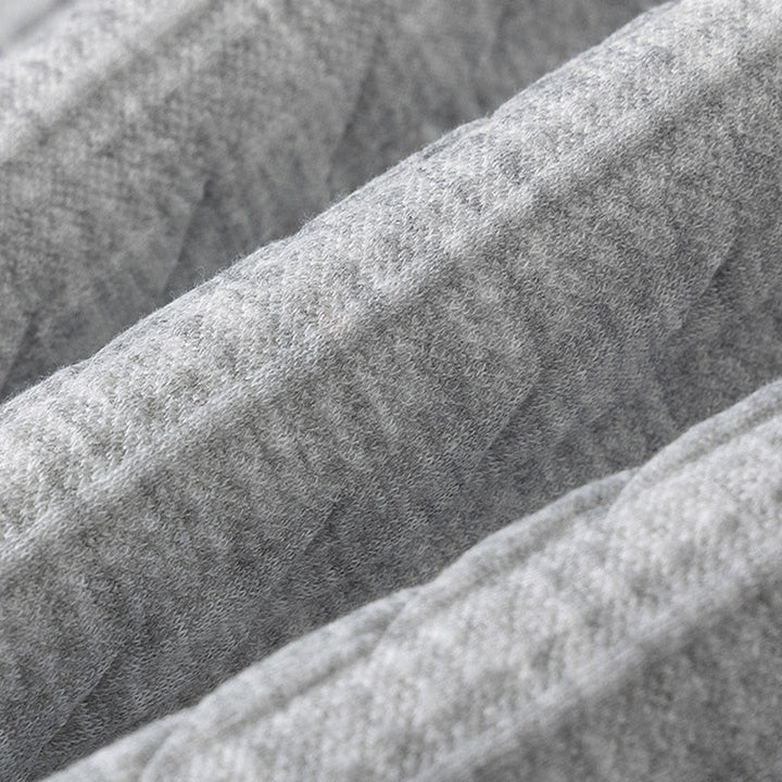 Bluza męska z kapturem z długim rękawem i guzikami w kolorze Buddha Stones na jesień i zimę - image 6