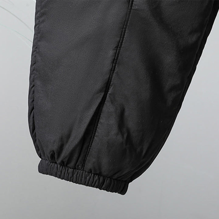 Damskie spodnie haremowe z kieszeniami i elastyczną talią z motywem Buddha Stones, bawełniane, termiczne, skrócone, o długości 7-8 - image 23