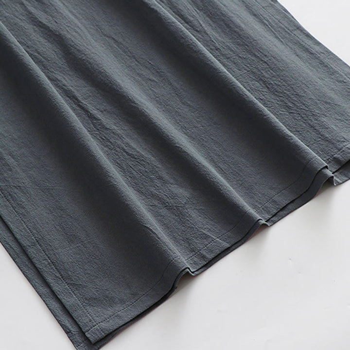 Buddha Stones Wudang Tradycyjna ceremonia sztuk walki Tai Chi Długi rękaw Męska taoistyczna długa szata - image 13