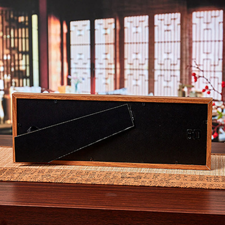 Buddha Stones, Postać Fu, Monety Pięciu Cesarzy, Szczęśliwa Fortuna, Ramka na Zdjęcia, Ozdoba Wystrój Domu - image 1