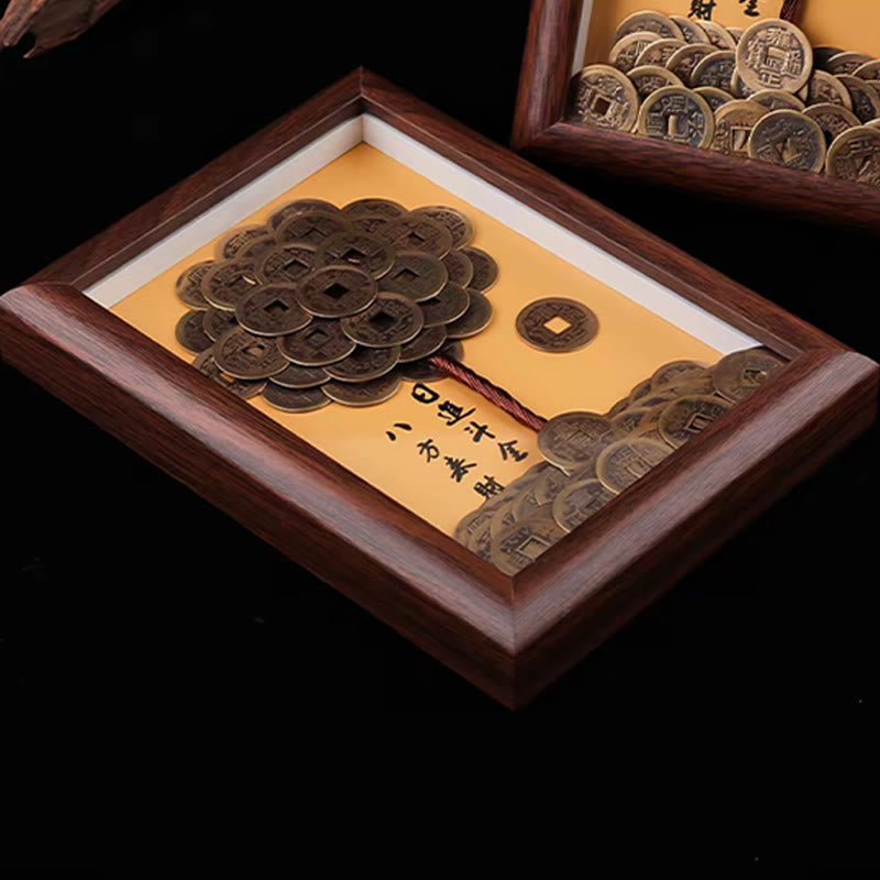 Buddha Stones Pięciu Cesarzy, Drzewo Przyciągają Fortunę, Ochrona Ramki Na Zdjęcia, Ozdoba Wystrój Domu - image 4