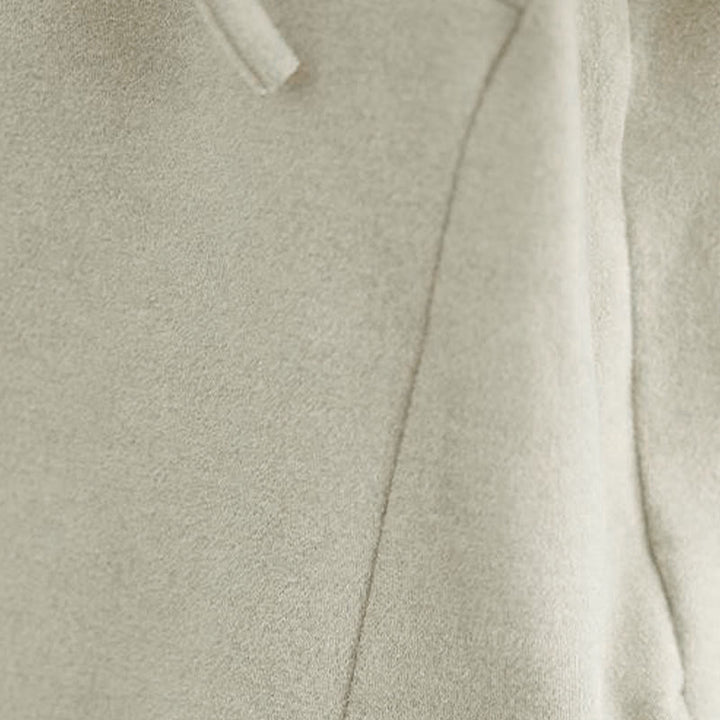 Bluza z kapturem damska z długim rękawem i kapturem "Buddha Stones Winter Solid Color Cotton" z kapturem - image 17