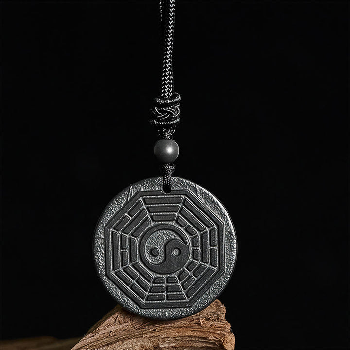 Buddha Stones z autentycznym kamieniem szungitowym i ochroną Yin Yang Bagua - image 2
