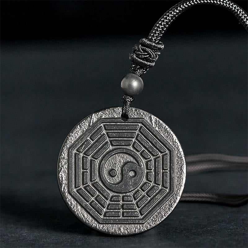 Buddha Stones z autentycznym kamieniem szungitowym i ochroną Yin Yang Bagua - Kamień szungitowy (ochrona ♥ uziemienie) - 35-40 mm - image 0