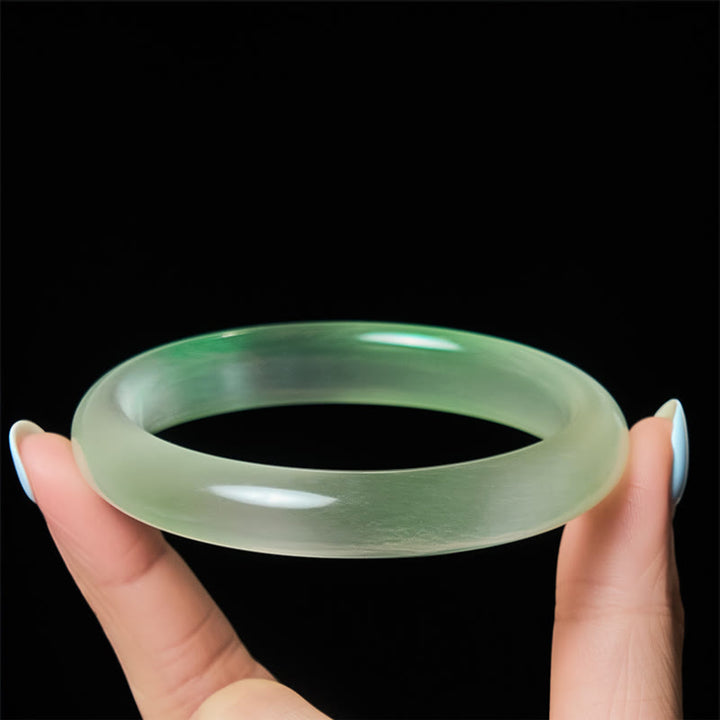 Bransoletka-mankiet z Buddha Stones , chryzoberylowego kociego oka, cienka, wspierająca spokój - image 3