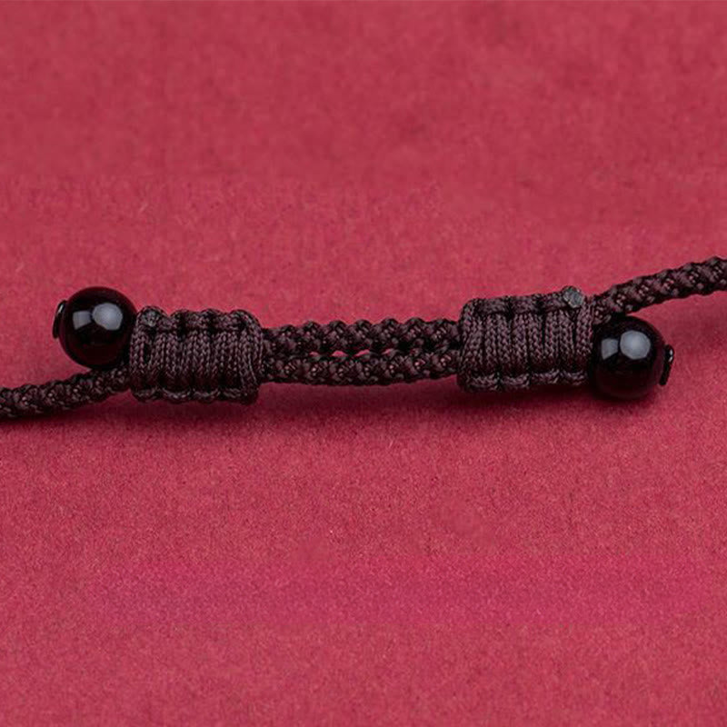 Naszyjnik z Buddha Stones, Rok Konia, Chińskie znaki zodiaku, grawerowany wzór, cynobrowy sznur błogosławieństwa - image 43