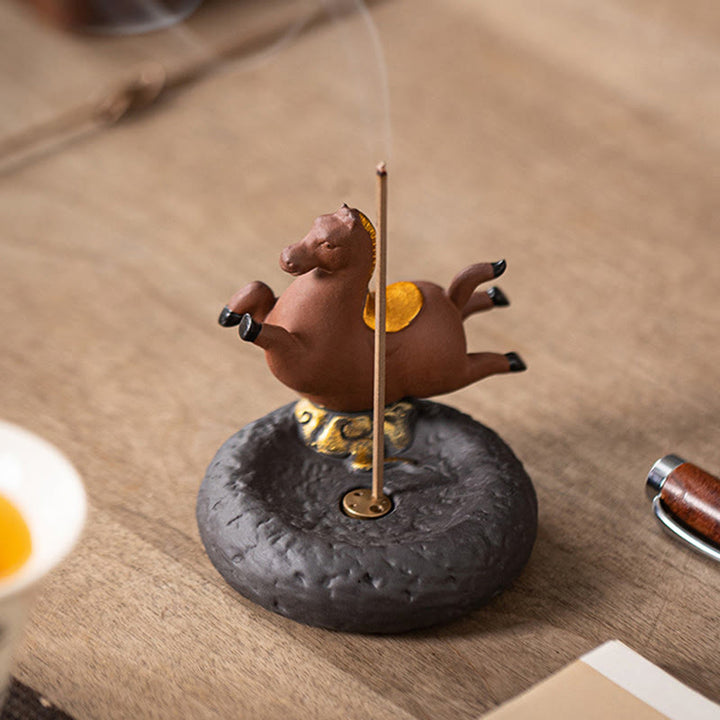 Buddha Stones, Rok Konia 2026, Noworoczna Dekoracja Domu, Kadzielnica - image 3