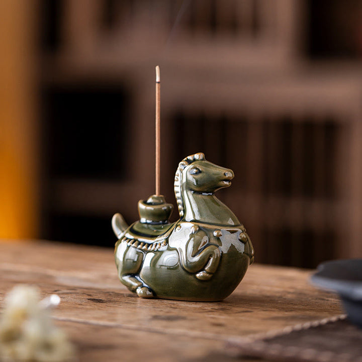 Kadzielnica z Buddha Stones na Rok Konia 2026, Nowy Rok, Sztabka Szczęścia - image 4