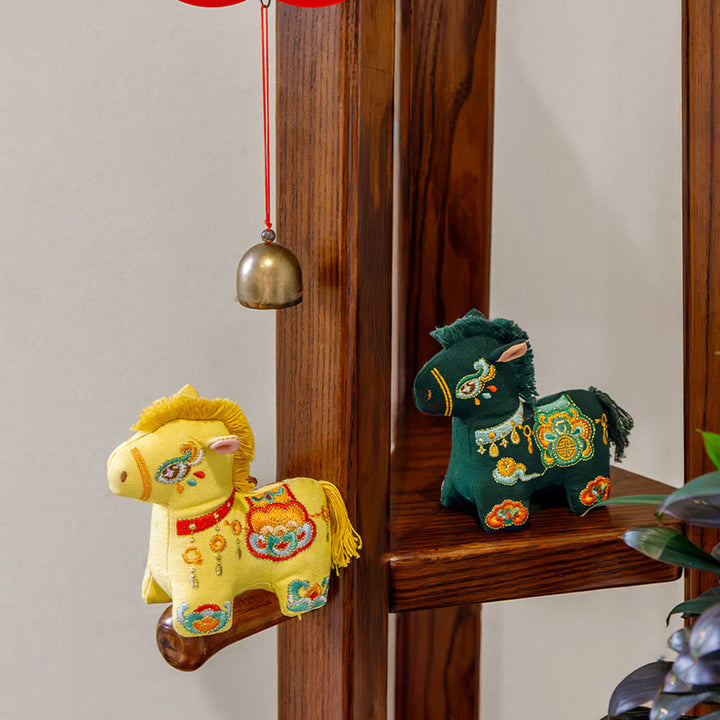 Buddha Stones Rok Konia Czerwony sznurek do haftu wiszącego - image 11