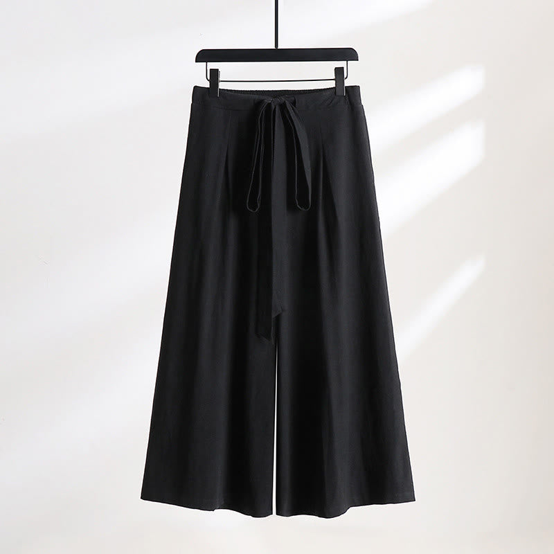 Buddha Stones, 2 sztuki, jesienny, sznurowany, bawełniany kimono, spodnie do kostek z szerokimi nogawkami i kieszeniami, męski zestaw do medytacji - image 7