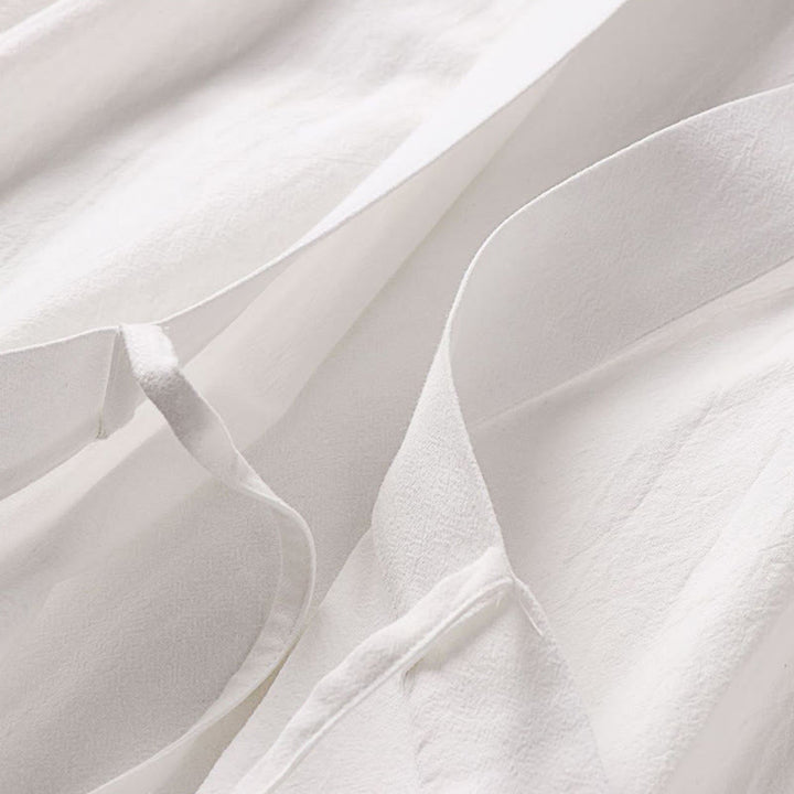 Buddha Stones, 2 sztuki, jesienny, sznurowany, bawełniany kimono, spodnie do kostek z szerokimi nogawkami i kieszeniami, męski zestaw do medytacji - image 23